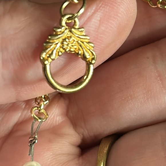 Gold & Pearl Style Bride bracelet - Picture 9 of 13